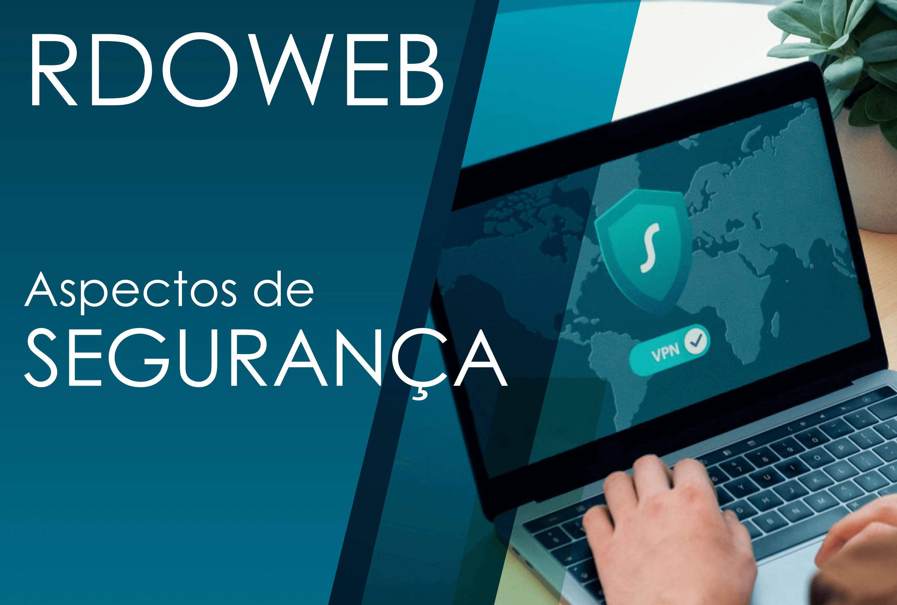 Imagem ilustrativa representando um laptop com aspectos de segurança 