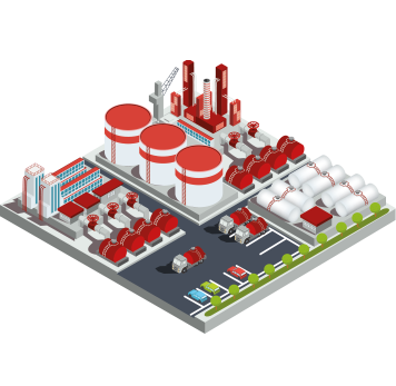 Termelétricas, naval, química